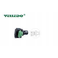 Соединитель для распределительной коробки VELLEDQ DZP-F09S07-3.0PVC/BK