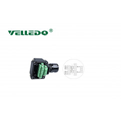 Соединитель для распределительной коробки VELLEDQ DZP-F16S11-5.0PVC/BK