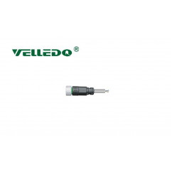 Соединитель для распределительной коробки VELLEDQ M23-F19T19-10.0PUR/BK