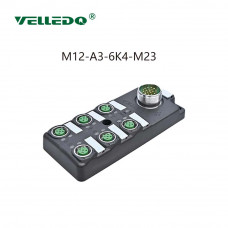 Распределительная коробка VELLEDQ M12-A3-6K4N-M23